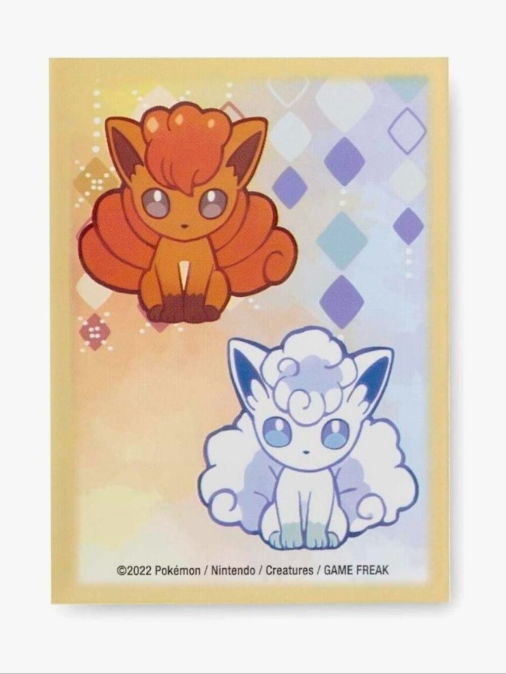 Pokemon TCG: Pokemon Center Exclusive Vulpix Seasons 65 Pack Card Sleeves